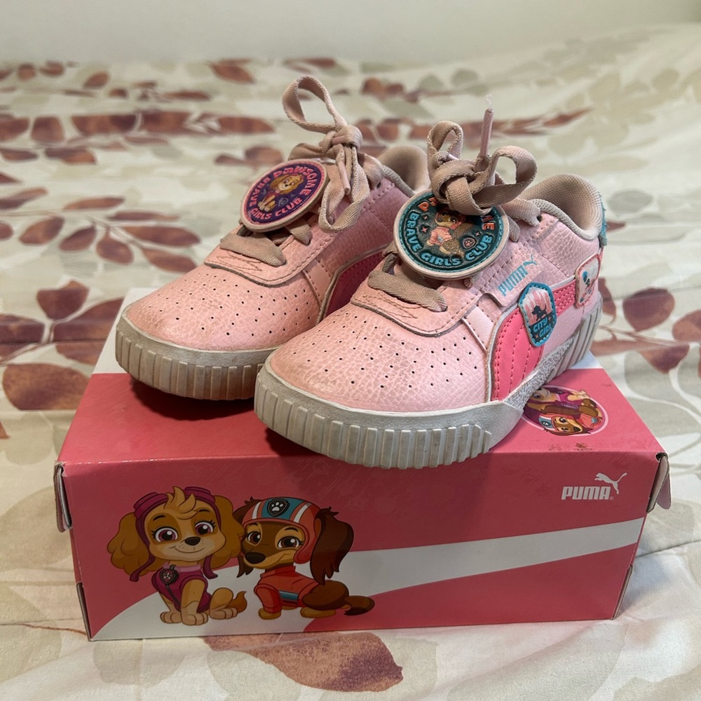 Paw Patrol Puma Pink Sneakers